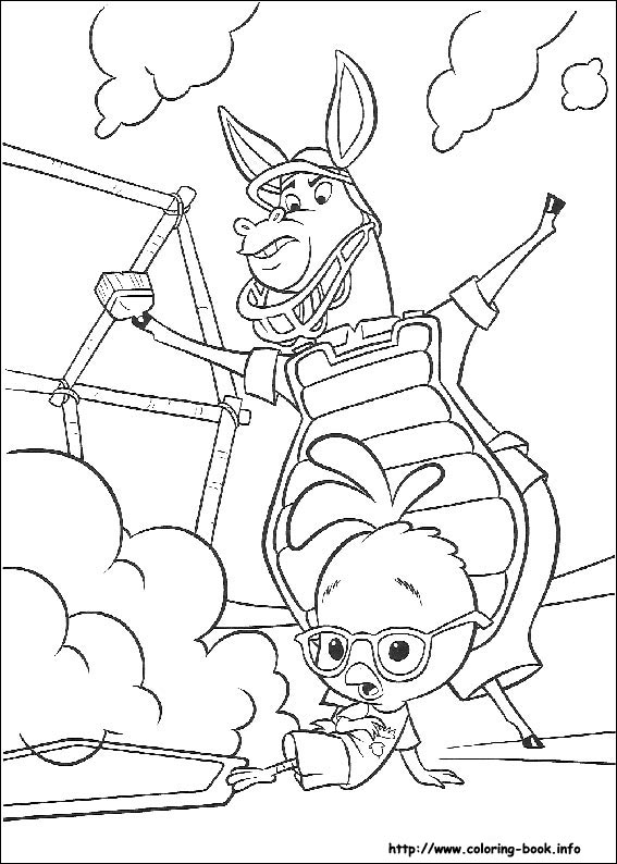 Chicken Little coloring picture